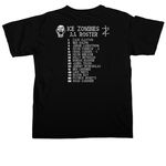 Zombies AA 2026 Spring/Summer Championship!, a Black Comfort Colors Unisex Tee (back-view)