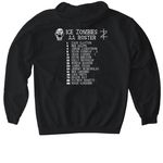 Zombies AA 2026 Spring/Summer Championship!, a Black Gildan Softstyle Pullover Hoodie (back-view)