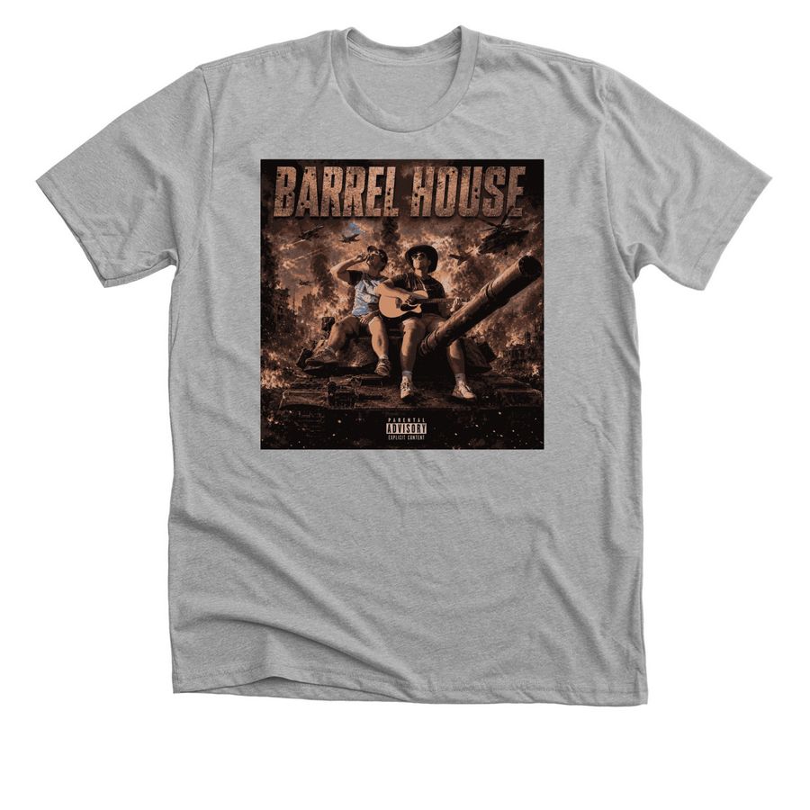 BARRELHOUSE, a Athletic Heather Premium Unisex Tee
