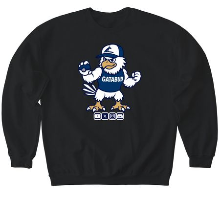 Gatabud 2025 Tee, a Black Softstyle Crewneck Sweatshirt
