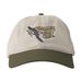 Feminist Bird Club Albatross Hat, a Oyster/ Jungle Eco Baseball Cap