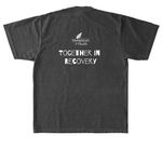 National Recovery Month Short-Sleeve Tees, a Shadow Heavyweight Garment Dye Tee (back-view)