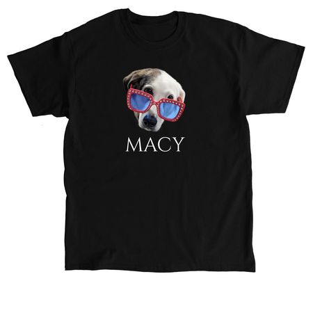Macy Mater, a Black Classic Unisex Tee