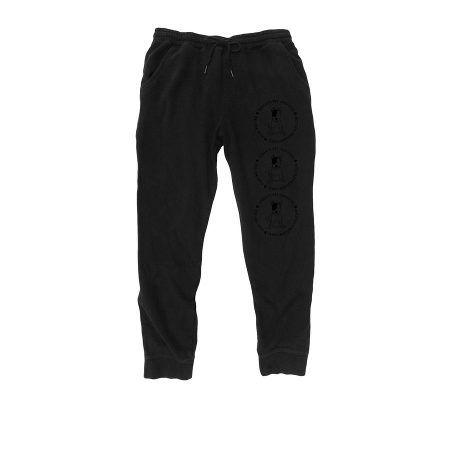 JPS Bottoms Color Set 1, a Black Midweight Fleece Joggers