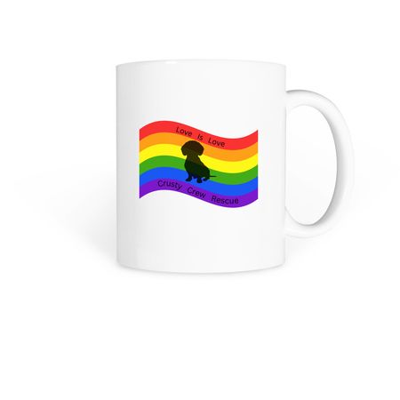 Mug- Love is Love, a White Coffee Mug