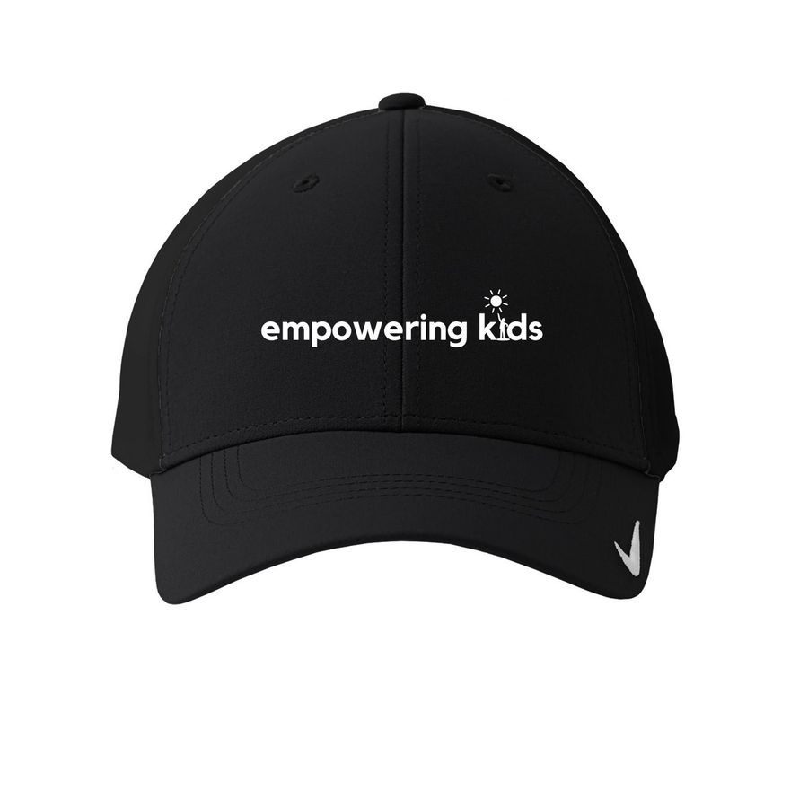 Empowering Kids Hat, a Black Printed Nike Dri-FIT Legacy Performance Cap