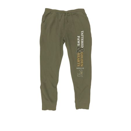 TPGHR Logo Sweatpants, a Army Midweight Fleece Joggers