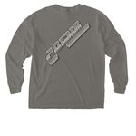 20GNR POCKET GEAR, a Grey Comfort Colors Long Sleeve Pocket Tee (back-view)
