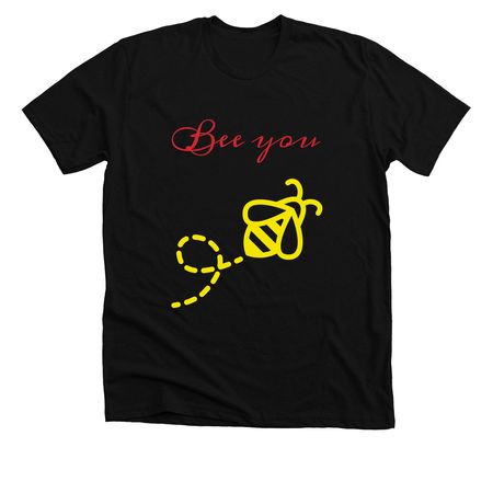 Bee You by Zach, a Solid Black Blend Premium Unisex Tee