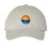 Meet Me at the Well Hat, a Stone Printed Pigment Dye Baseball Cap