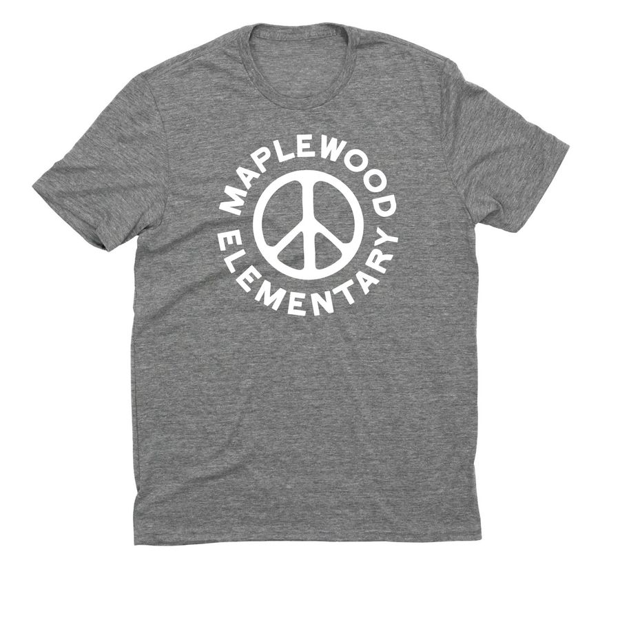 Peacemakers ? Adult Tee, a Aluminum Grey Allmade Eco Triblend Unisex Tee