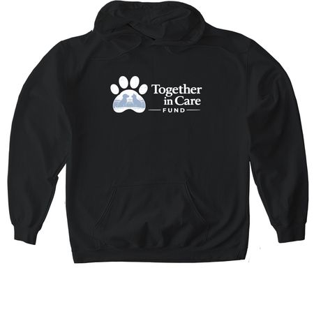 Together in Care&nbsp;, a Black Gildan Softstyle Pullover Hoodie