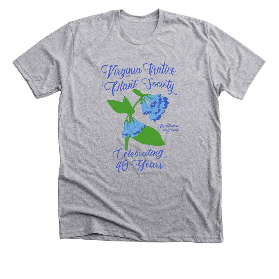 VNPS 40th Anniversary T-Shirt & Sweatshirt, a Athletic Heather Premium Unisex Tee