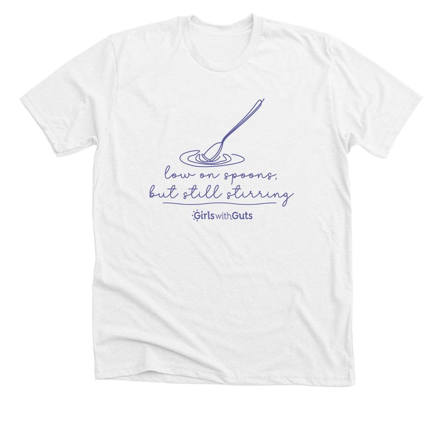 Carry Your Spoons Campaign, a Solid White Blend Premium Unisex Tee