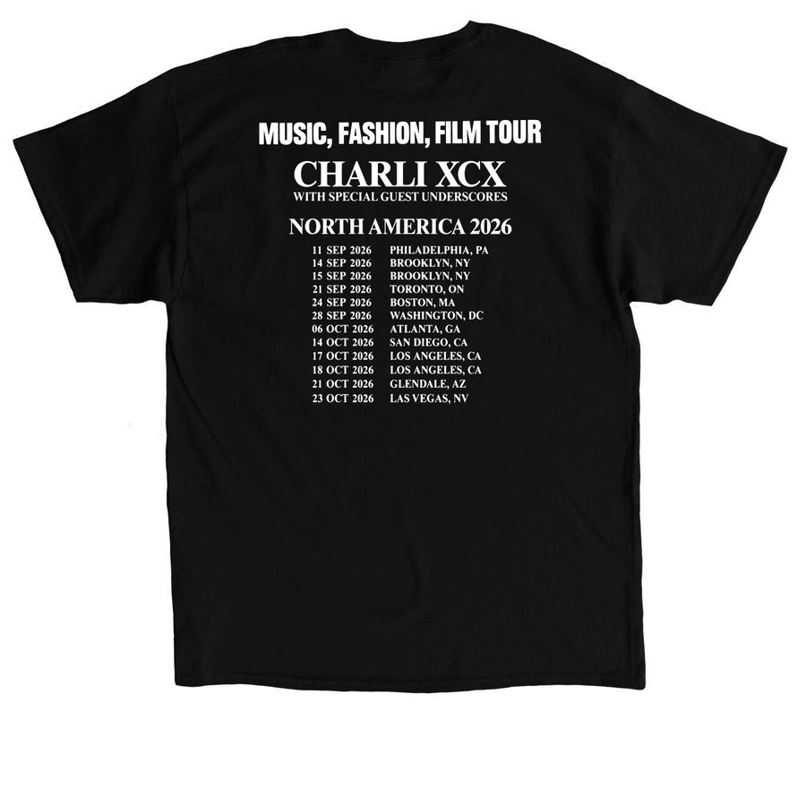 Music Fashion Film Merch, a Black Classic Unisex Tee