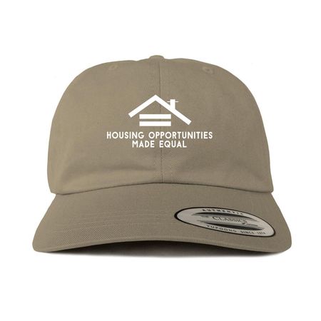 HOME, a Khaki Printed Classic Baseball Cap