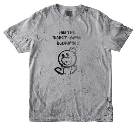 Worst-Case, a Smoke Comfort Colors Colorblast Tee