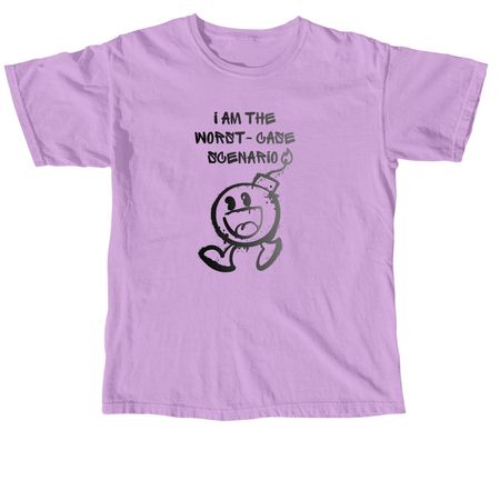 Worst-Case, a Neon Violet Comfort Colors Unisex Tee