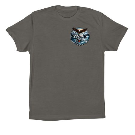 7729 BC - Ask me what it means, a Asphalt Premium Cotton Tee