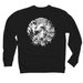 Pharaoh's Horses, a Black Midweight Crewneck Sweatshirt