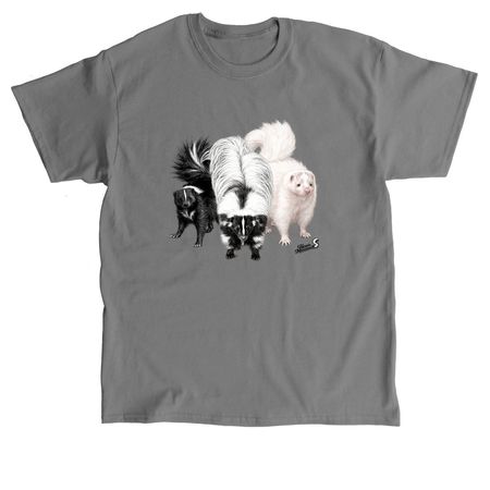 The Trio Collection, a Charcoal Classic Unisex Tee