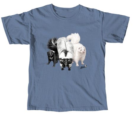 The Trio Collection, a Blue Jean Comfort Colors Unisex Tee