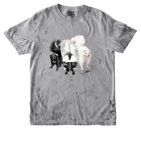 The Trio Collection, a Smoke Comfort Colors Colorblast Tee