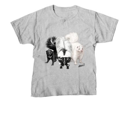 The Trio Collection, a Sport Grey Youth Unisex Tee