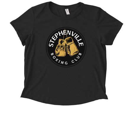 SBC WOMEN'S LINE, a Deep Black Allmade Eco Triblend Women?s Scoop Neck Tee
