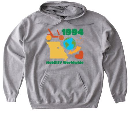 1994 Throwback Classic, a Sport Grey Gildan Softstyle Pullover Hoodie