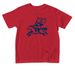 Go Mustangs Toddler Tee, a Red Toddler Tee