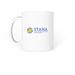 Taste & Smell Matter Mug, a White Coffee Mug (back-view)