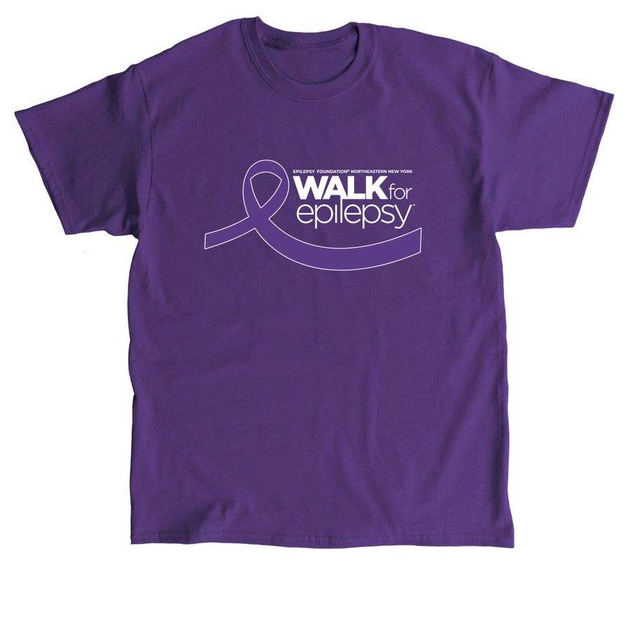 Official 2026 Walk for Epilepsy Gear, a Purple Classic Unisex Tee
