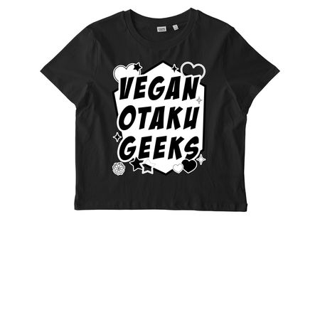Vegan Otaku Geeks - Women's Tee, a Black Stanley/Stella Women?s Stella Muser Tee
