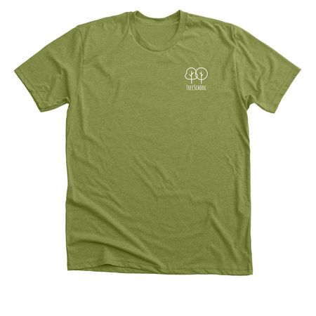 adult tee & crewneck, a Heather Green Premium Unisex Tee
