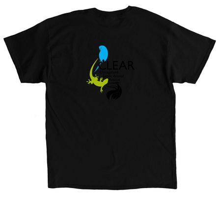 Murderkeets, a Black Classic Unisex Tee (back-view)