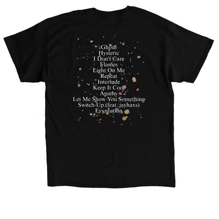 MMX Framed Tee, a Black Classic Unisex Tee (back-view)