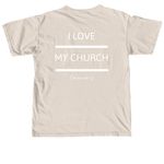 META MERCH, a Ivory Comfort Colors Unisex Tee (back-view)