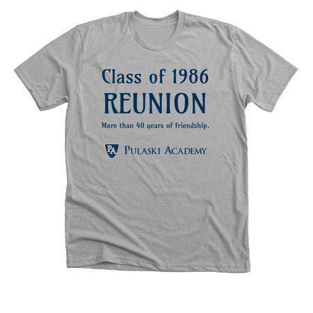 REUNION Tee, a Athletic Heather Premium Unisex Tee