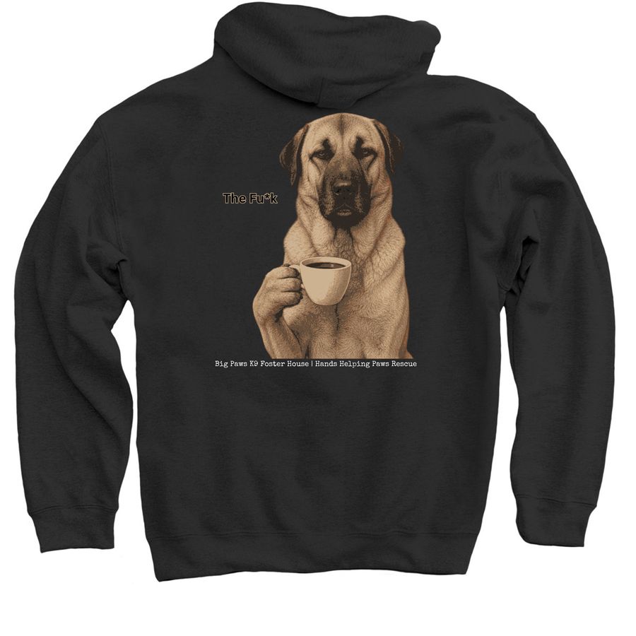 The Fu*k, a Black Pullover Hoodie