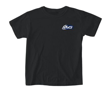 Anthony's Garage After Hours Tee, a Black Comfort Colors Youth Tee