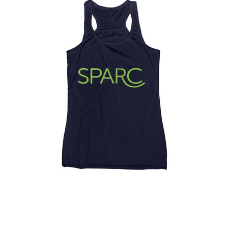 SPARC classic, a Navy Women's Racerback