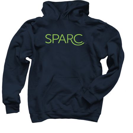 SPARC classic, a Navy Pullover Hoodie