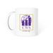 CWS mug, a White Coffee Mug (back-view)