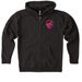 TCM Zip Up Hoodie, a Black Heavyweight Zip Up Hoodie