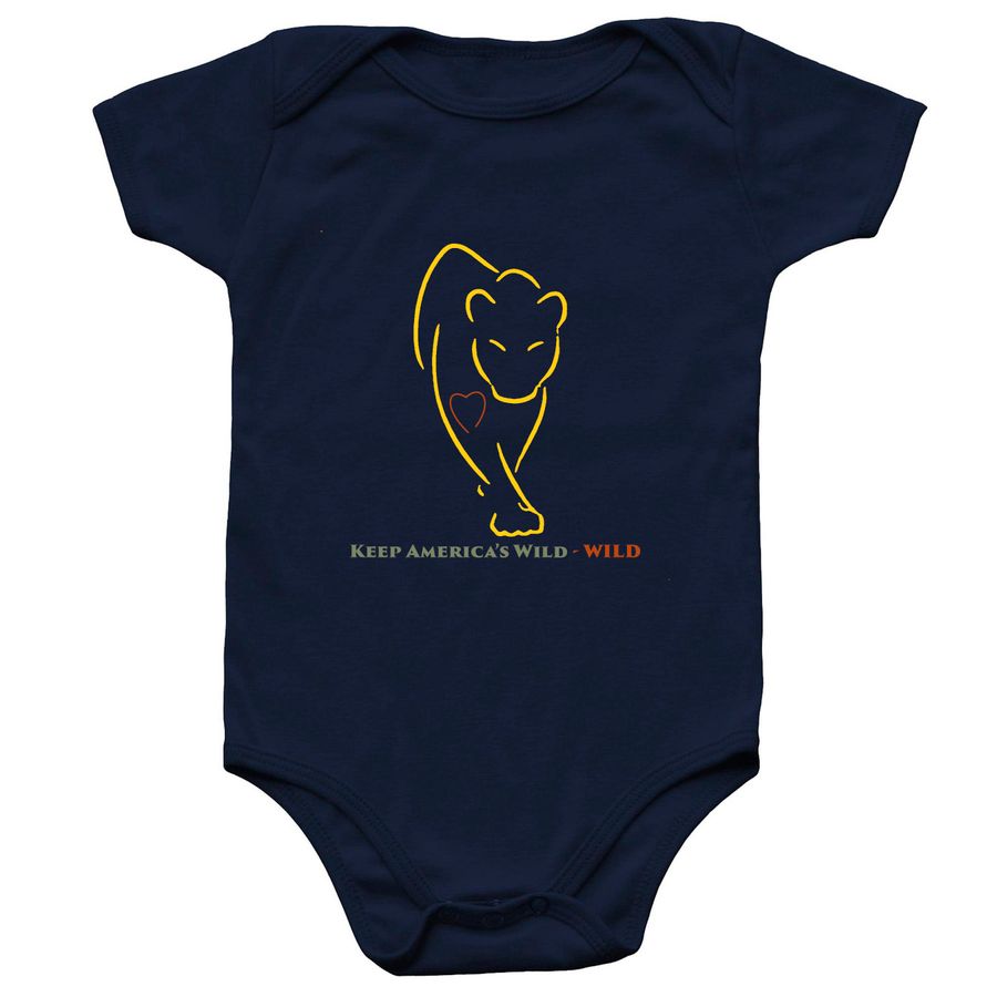 Onesie - Keep America?s Wild ? WILD&nbsp;, a Navy Infant Onesie
