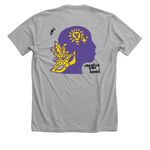 2026 AAGC Annual Conference, a Athletic Heather Premium Unisex Tee (back-view)