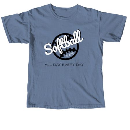Softball Tournament, a Blue Jean Comfort Colors Unisex Tee