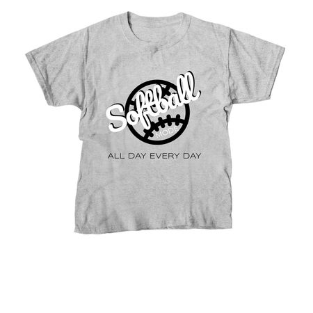 Softball Tournament, a Sport Grey Youth Unisex Tee