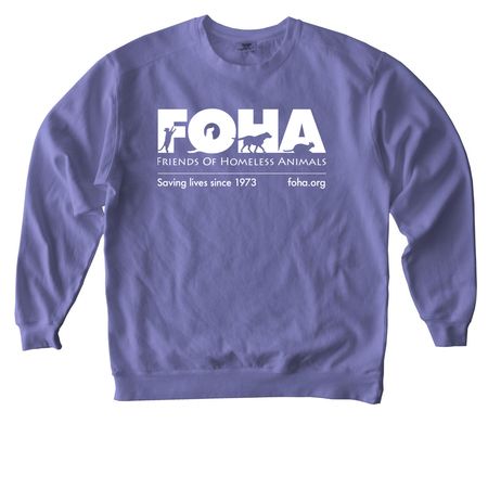 Comfort Colors + Tie Dye Crewneck and Hoodies, a Violet Comfort Colors Crewneck Sweatshirt